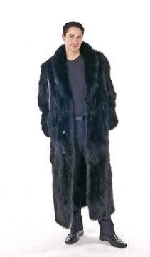 fox fur coat men-fur coat fox-fur coat real-long fox fur coat