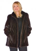 Plus Size Mink Fur Jacket – Mahogany Classic Wing – Madison Avenue Mall ...