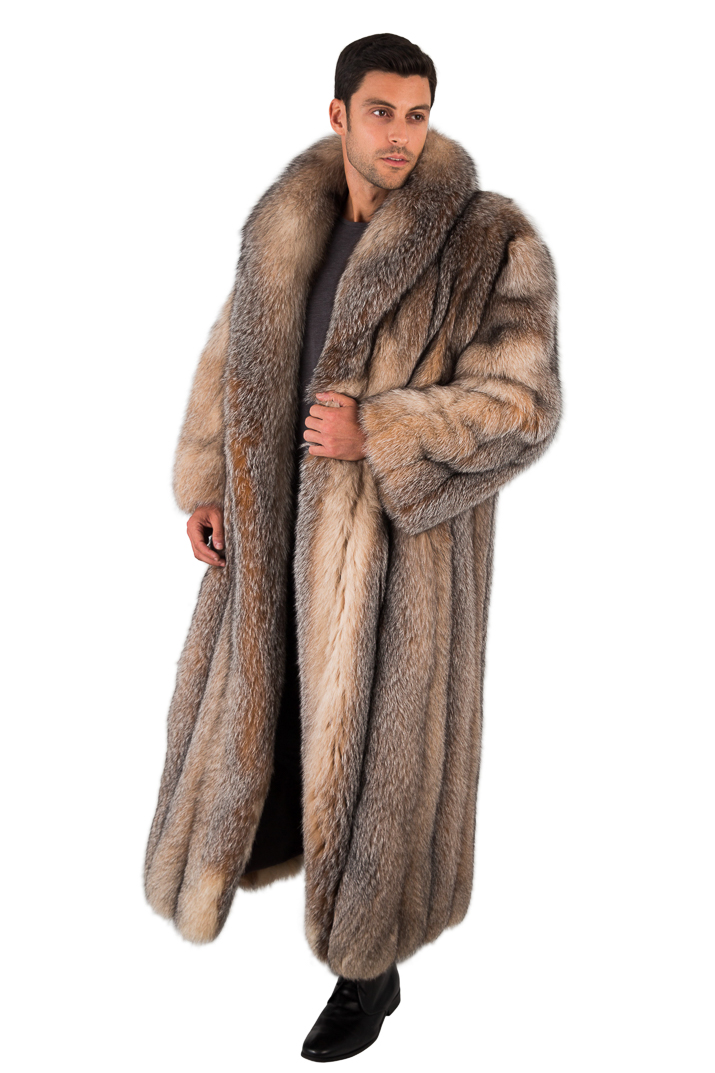Men's Crystal Fox Coat