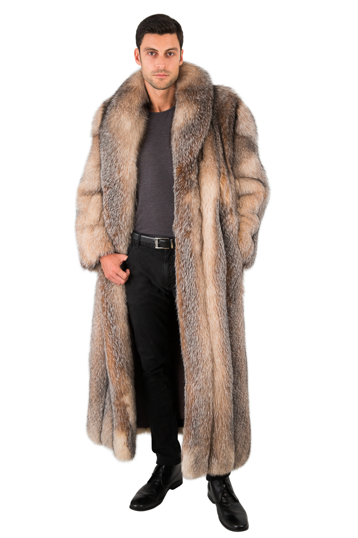 Men's Fox Fur Coat