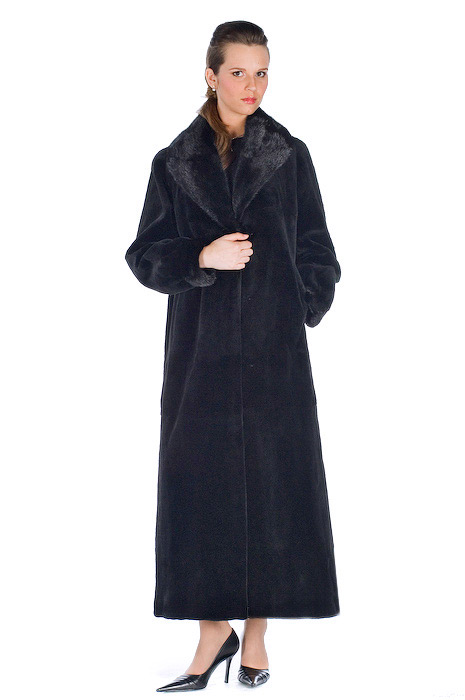 Sheared Mink Coat – Mink Shawl Collar – Madison Avenue Mall Furs
