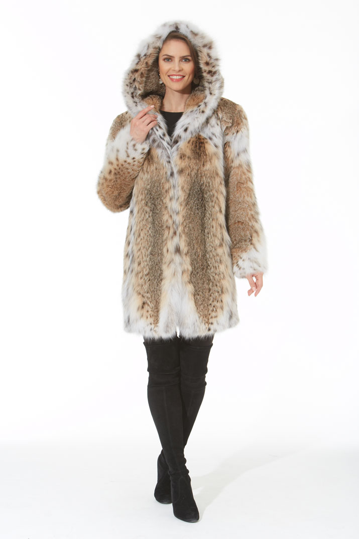 Lynx Hooded Jacket Stroller – Madison Avenue Mall Furs