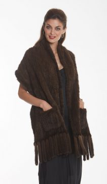 knitted-brown-mink-cape